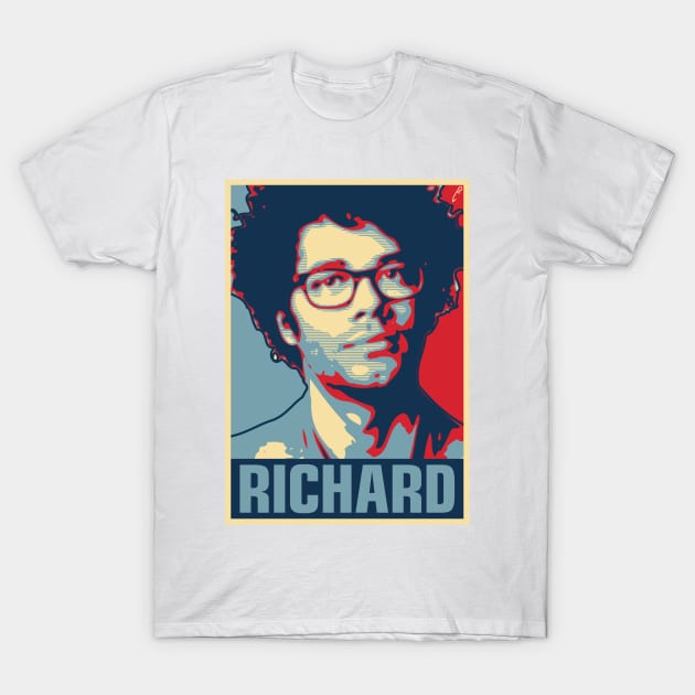 Richard T-Shirt by DAFTFISH